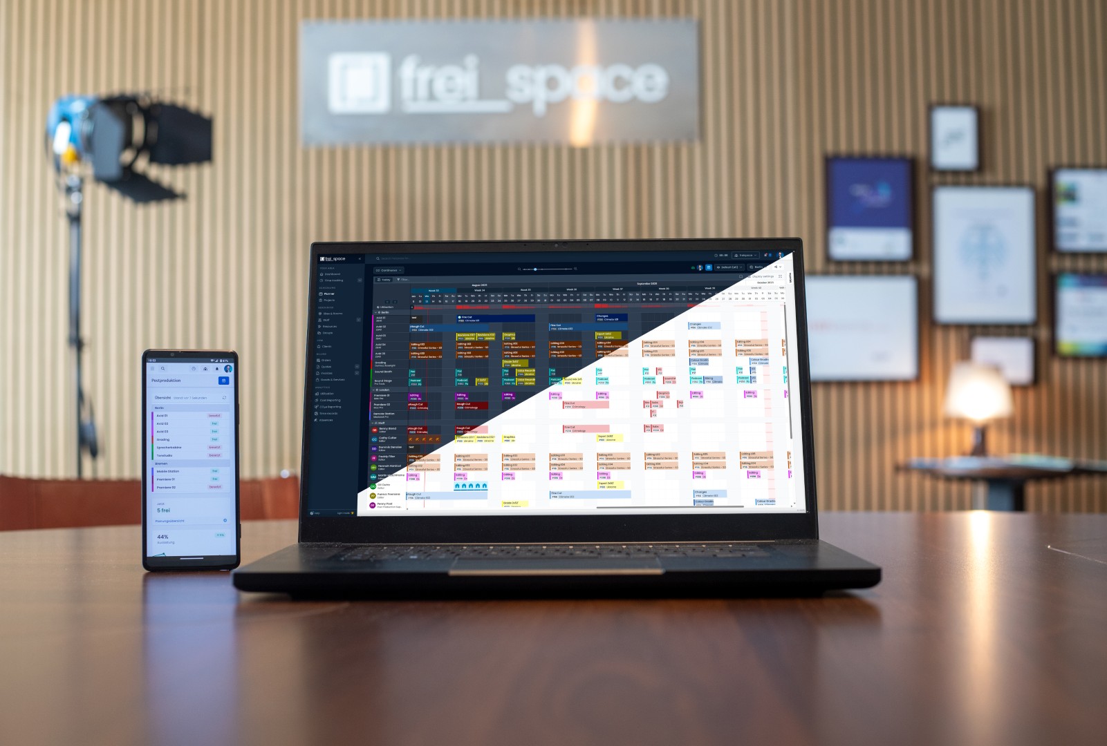 freispace resource scheduling