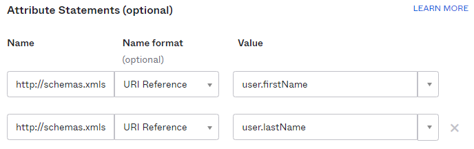 Okta screenshot